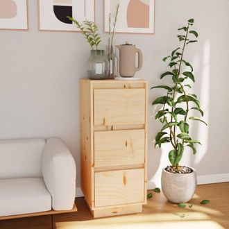 Les Tendances Furniture Limited - Aparador De Madera Maciza De Pino 32x34x75 Cm