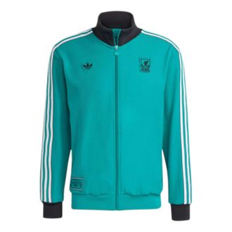 adidas Liverpool FC Terrace Icons Track Top Sea Green JW5464