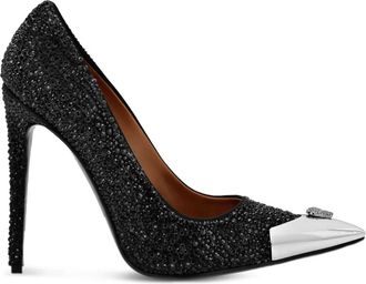 Philipp Plein Pumps Mix Strass - Nero