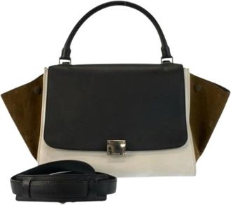 Celine Pre-owned Handbags, female, Multicolor, Size: ONE SIZE Pre-owned Trapeze Handbag