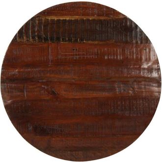 vidaXL Tablero De Mesa Redondo Madera Maciza Reciclada &Oslash; 90x3,8 Cm Vidaxl