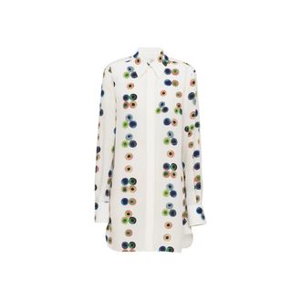 Chlo&eacute; White Silk Casual Womens Dress