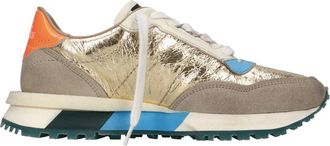 Hidnander Schoenen, Dames, Veelkleurig, 36 EU, Leer, Sneakers Multi Colour