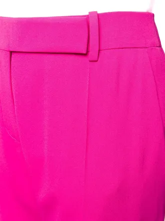 Valentino Mid-Rise Straight Trousers - Pink