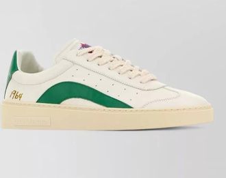 Dsquared2 leather low-top sneakers