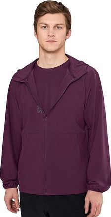 Brooks Mens Canopy Jacket Mens Coat Burgundy : 2XL, Polyester