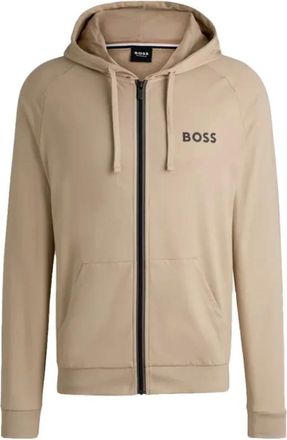 HUGO BOSS Hombre, Sudaderas, Beige, Talla: S