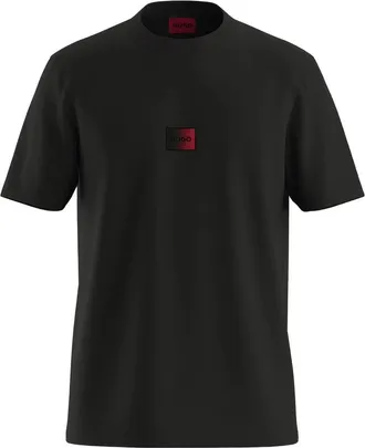 HUGO BOSS T Shirt Nero-Uomo