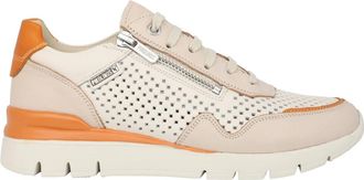 Pikolinos Witte mix damessneaker - Dames - Sneakers - Wit - 36 EU - Schoenen