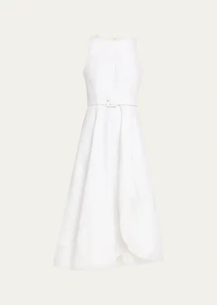 Cinq &agrave; Sept Zelda Belted Denim Midi Dress