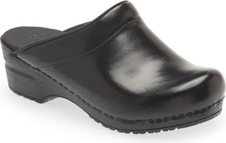 Sanita Sonja Cabrio Clog in Black at Nordstrom, Size 6Us