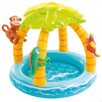 Trade Shop Trade Shop - Piscina Gonfiabile Baby Pool Palma 102x86 Cm 45 Lt Bambini 1-3 Anni Estate 58417