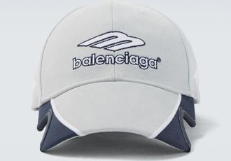 Balenciaga Logo cotton baseball cap