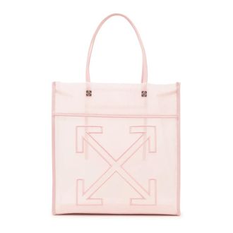 Off-white Market Tote Bag - female - Off White - Shopping Bags - Pink - ONE SIZE - Bags