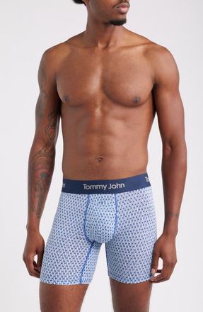 Tommy John Second Skin 6-Inch Boxer Briefs in Surf The Web Surf Boards at Nordstrom, Size Xx-Large