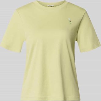 s.Oliver Red Label Regular Fit T-Shirt aus reiner Baumwolle in Hellgruen, Gr&ouml;&szlig;e 34