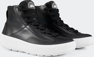 Canada Goose Chaussures de sport hautes Ossington pour femme (Femmes, Black, US 8.5)