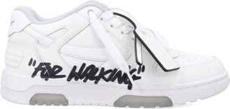 Off-white Schoenen, Dames, Wit, 37 EU, Leer, Out Of Office For Walking Leren Lage Sneakers