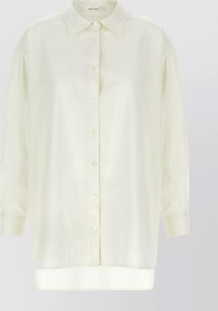 The Row cotton cashmere shirt