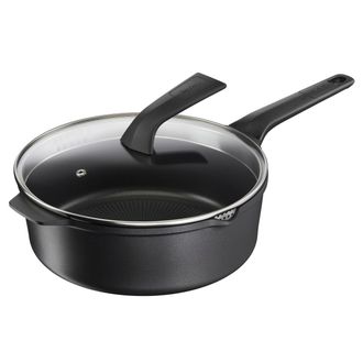 T-fal Sart&eacute;n Tefal Robusto E24933 - Fondo De Aluminio 26cm - Recubrimiento Antiadherente 3x Duradero - Indicador