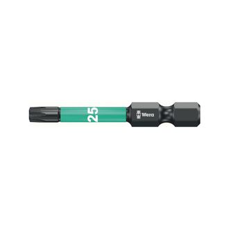 Wera Bit Impaktor 1/4 Din 3126 E6.3 T25x50mm 5er Pack