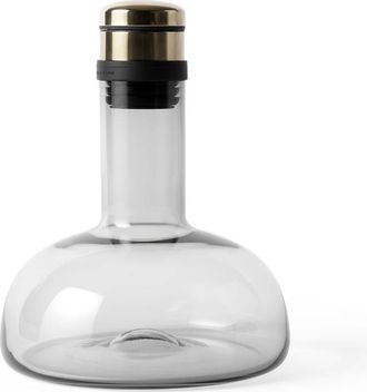 Audo Wine Breather, Messing / smoke