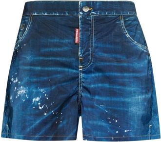 Dsquared2 Uomo, Pantaloncini, Multicolore, S, new