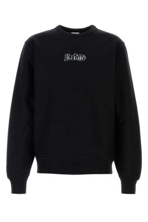 Burberry Black Crewneck Sweatshirt