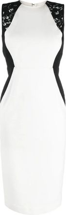 Twinset Maxi Kleedjes - Dames - Casual kleedjes - Wit - XL - Kleedjes