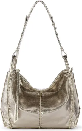 The Sak Los Feliz Hobo Leather Bag in Pyrite at Nordstrom