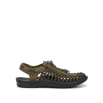 Keen Flat Sandals, male, Green, Size: 11 1/2 US Uneek x Garcia Sandals