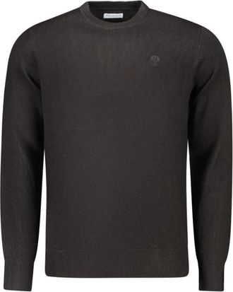 North Sails Nylon Sweater - Heren - Ronde hals truien - Zwart - L - Nylon - Truien & Vesten