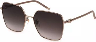 Furla Womens Fu117 Roe Gold Quare Unglae - Grey Metal - One Size