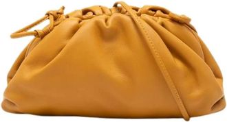 Bottega Veneta Pre-owned Clutches, female, Brown, Size: ONE SIZE Pre-owned Mini Pouch Crossbody