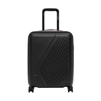 K-Way K-Way, Cabin Bags, unisex, Black, Size: ONE SIZE Eudoxie Logo Trolley