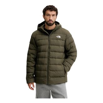 The North Face Aconcagua 3 Hoodie - Heren - Ski Jassen - Groen - S - Leer - Fitness