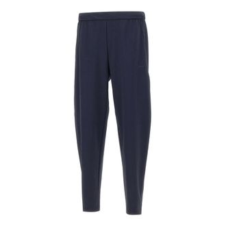 Emporio Armani Sweatpants, male, Blue, Size: XL Train Lux Pants