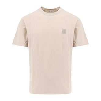 Stone Island Heren, Tops, Beige, Maat: L Katoen