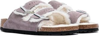 Birkenstock Womens Arizona Sandal In Faded Purple