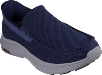 Skechers Pollard Wilfred Textiel Heren Navy Loafers