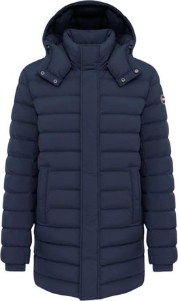 Colmar Donsjack - Heren - Ski Jassen - Blauw - 2XL - Nylon - Fitness