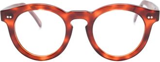 Family Affair The Smash round-frame glasses - Brown