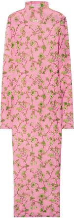 Off-white Ramage tulle maxi dress - women - Polyamide/Elastane - 38 - Pink