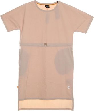 Timberland Tee Jurk - Dames - Korte kleedjes - Roze - XS - Nylon - Kleedjes
