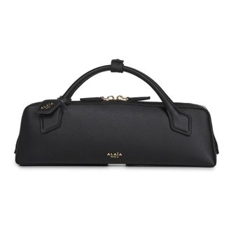 Alaia Handbags, female, Black, Size: ONE SIZE Le Teckel Clutch