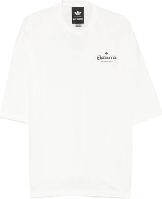 adidas Camiseta Manga Corta con Logo - Sport - Hombre - Blanco - S