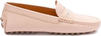 Tod's Platte Penny Slot Schoenen in Lichtroze - Dames - Loafers - Roze - 37 EU - Schoenen
