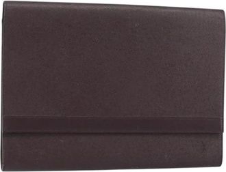 Louis Vuitton Pre-owned Clutches, female, Brown, Size: ONE SIZE Pre-owned Vintage Leather Clutch