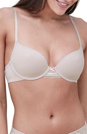 Skarlett Blue Minx Multi Way Underwire T-Shirt Bra in Cashmere at Nordstrom, Size 30Ddd