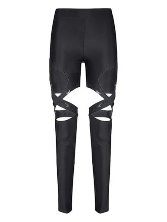 Barrow Legging met uitgesneden band - Zwart